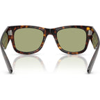 Mega Wayfarer RB0840S, Havana/Bottle Green Glass Lenses