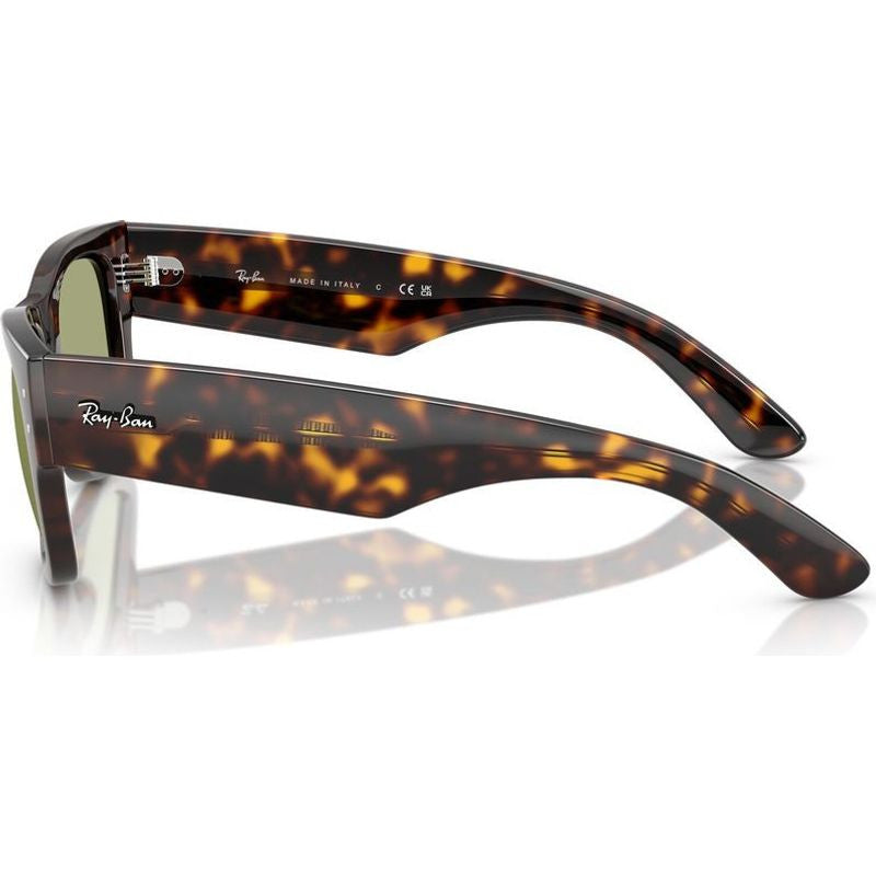 Mega Wayfarer RB0840S, Havana/Bottle Green Glass Lenses