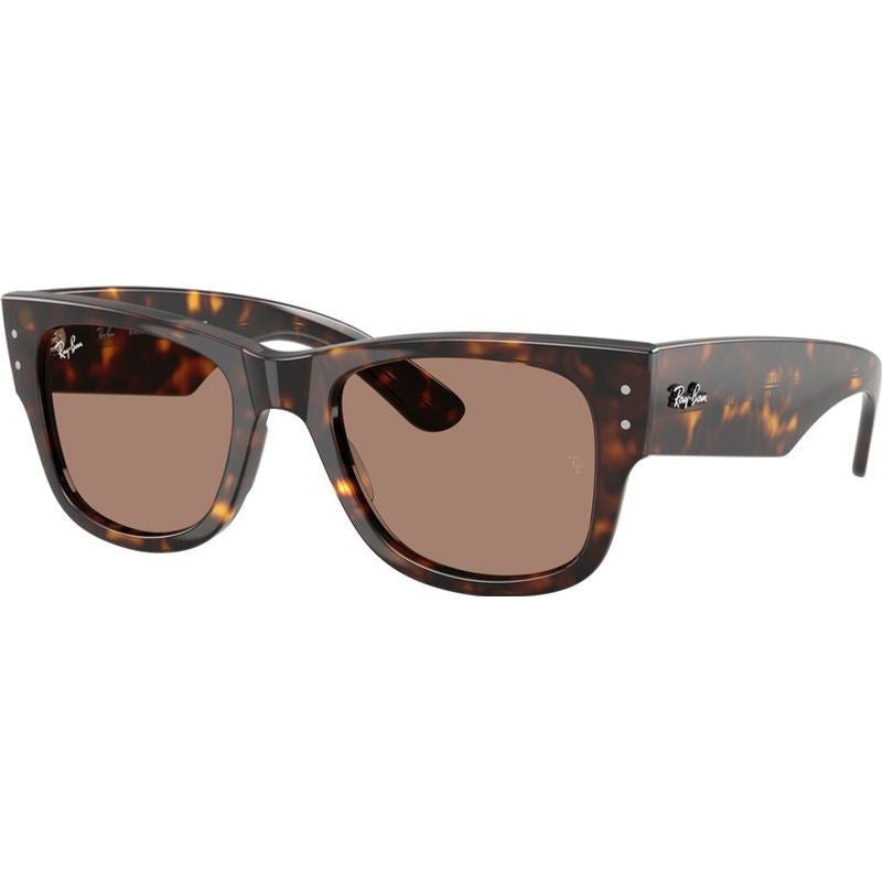 Mega Wayfarer RB0840S, Havana/Light Violet Glass Lenses