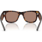 Mega Wayfarer RB0840S, Havana/Light Violet Glass Lenses