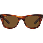 Mega Wayfarer RB0840SF, Striped Havana/Brown Polarised Glass Lenses