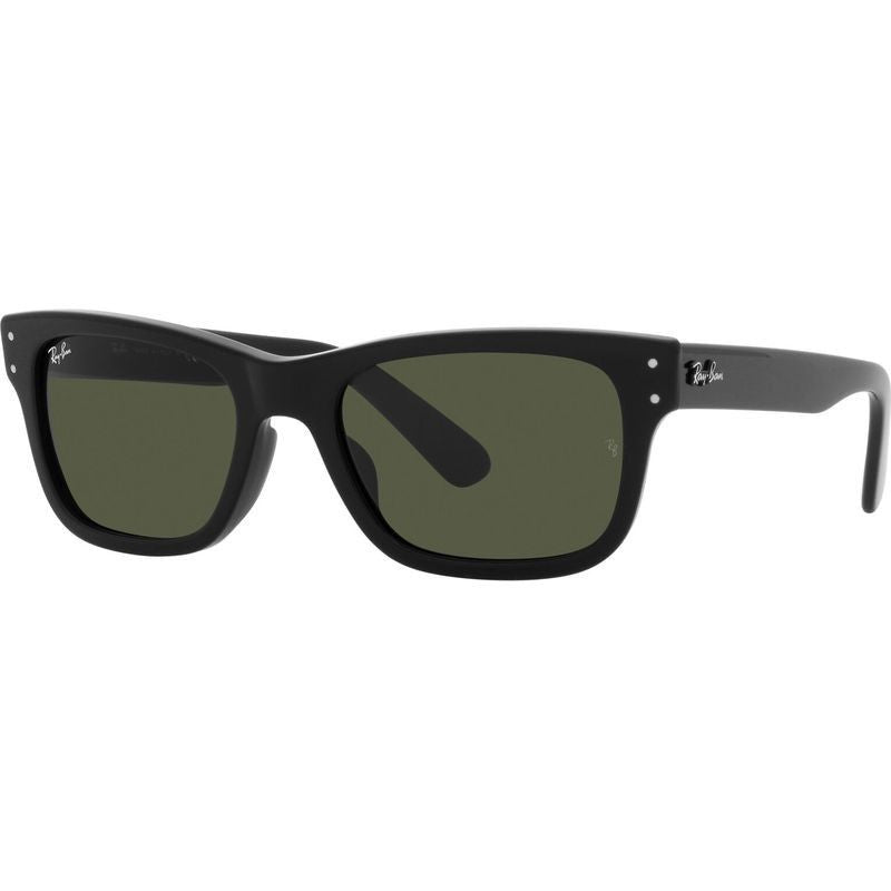 Mr Burbank RB2283, Black/Green Glass Lenses 52 Eye Size