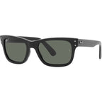Mr Burbank RB2283, Black/Green Polarised Glass Lenses 52 Eye Size