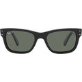 Mr Burbank RB2283, Black/Green Polarised Glass Lenses 52 Eye Size