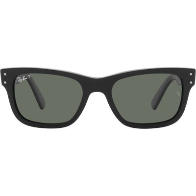 Mr Burbank RB2283, Black/Green Polarised Glass Lenses 52 Eye Size