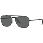 New Caravan RB3636, Black/Dark Grey Glass Lenses 58 Eye Size