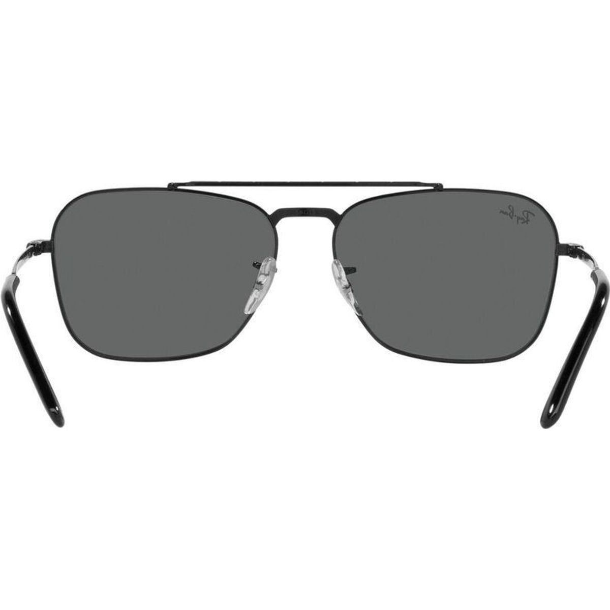 New Caravan RB3636, Black/Dark Grey Glass Lenses 58 Eye Size