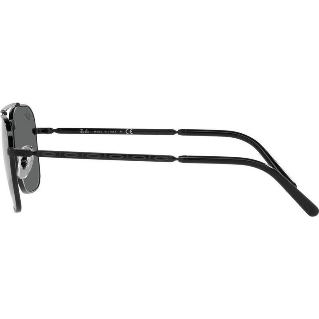 New Caravan RB3636, Black/Dark Grey Glass Lenses 58 Eye Size