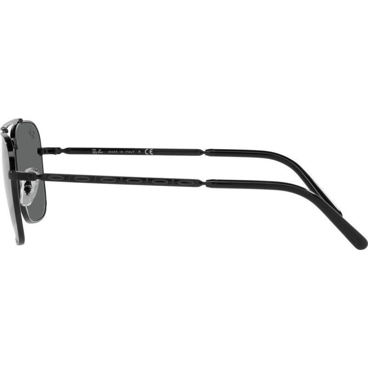 New Caravan RB3636, Black/Dark Grey Glass Lenses 58 Eye Size