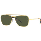 New Caravan RB3636, Legend Gold/Green Glass Lenses 58 Eye Size