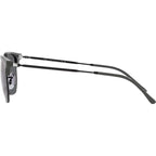 New Clubmaster RB4416, Grey on Black/Dark Grey Glass Lenses 53 Eye Size