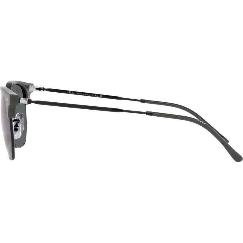 New Clubmaster RB4416, Grey on Black/Dark Grey Glass Lenses 53 Eye Size