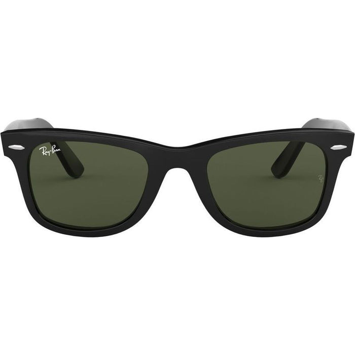 Original Wayfarer RB2140, Black/Green Glass Lenses 54 Eye Size