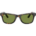 Original Wayfarer RB2140, Dark Havana on Multicolour/Green Glass Lenses 50 Eye Size