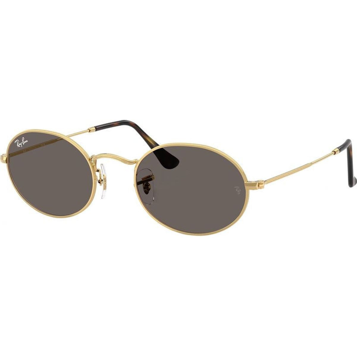 Oval Flat Lens RB3547N, Arista/Dark Grey Glass Lenses