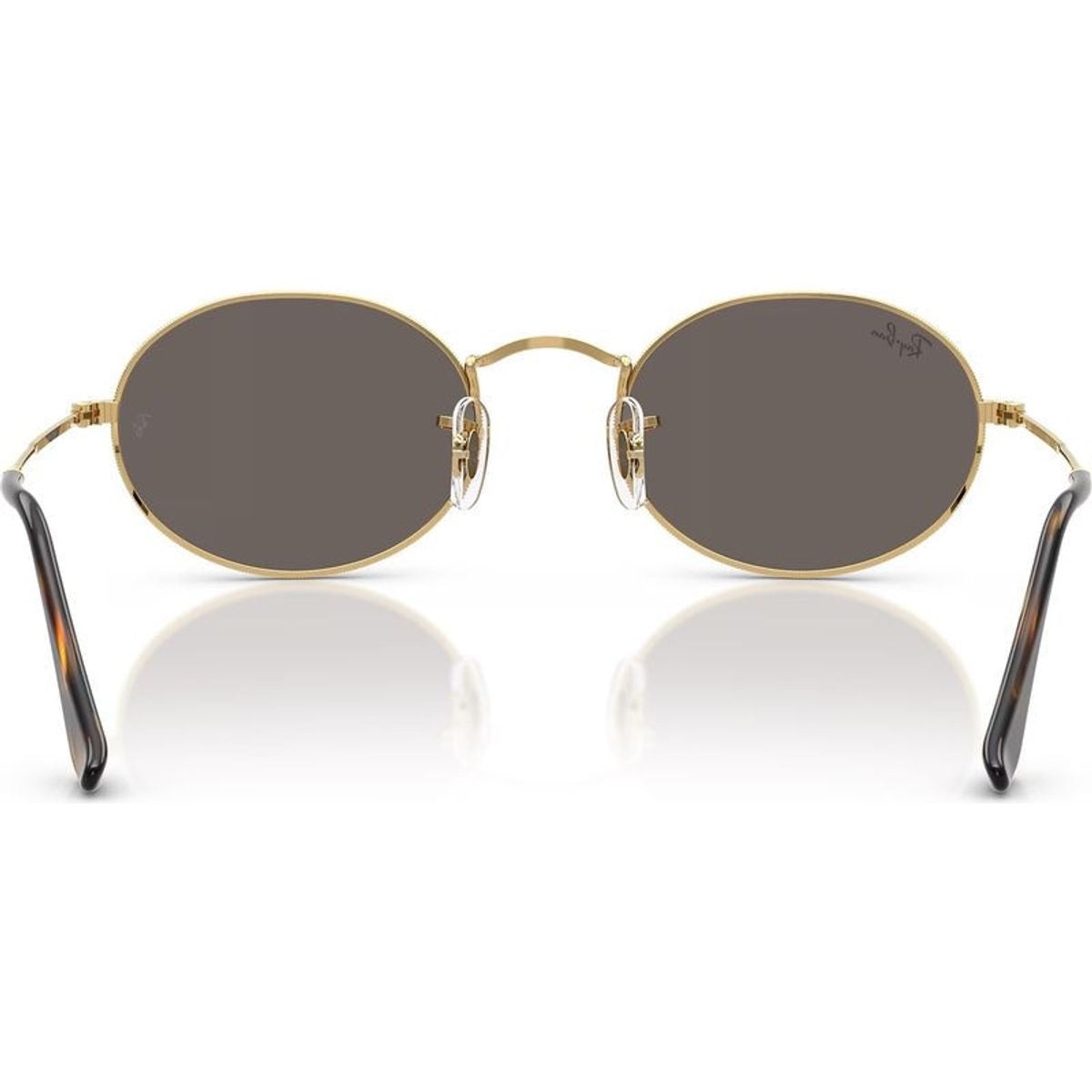 Oval Flat Lens RB3547N, Arista/Dark Grey Glass Lenses