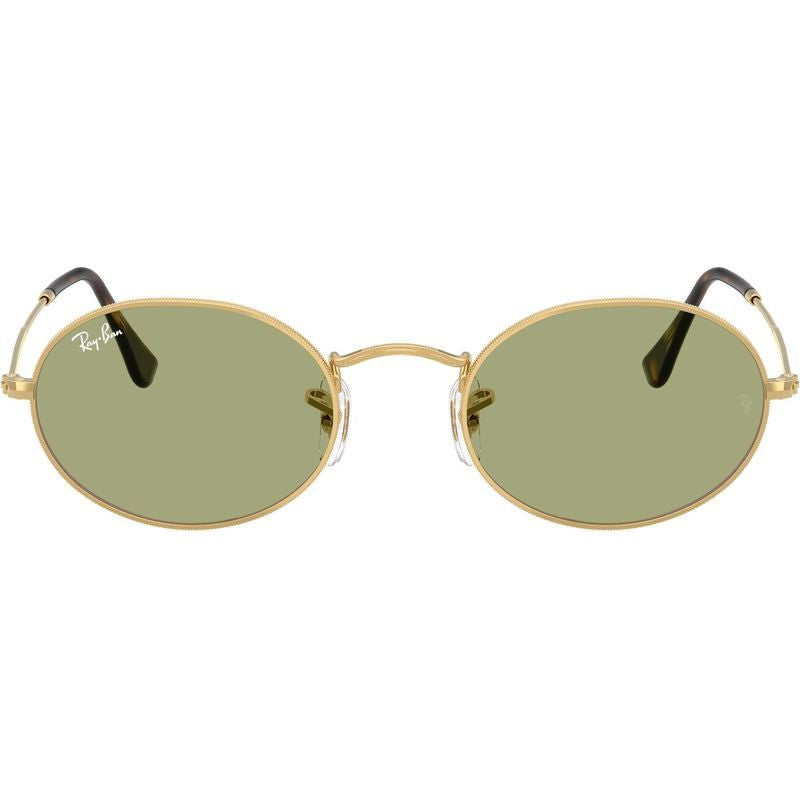 Oval RB3547, Arista/Bottle Green Glass Lenses 51 Eye Size