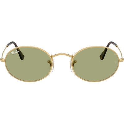 Oval RB3547, Arista/Bottle Green Glass Lenses 51 Eye Size