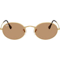 Oval RB3547, Arista/Brown Glass Lenses 51 Eye Size