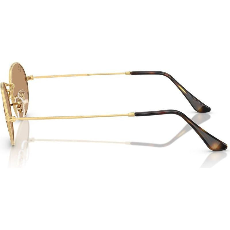 Oval RB3547, Arista/Brown Glass Lenses 51 Eye Size