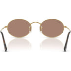 Oval RB3547, Arista/Light Violet Glass Lenses 51 Eye Size