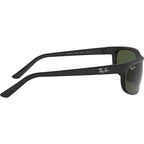 Predator 2 RB2027, Matte Black/Green Glass Lenses