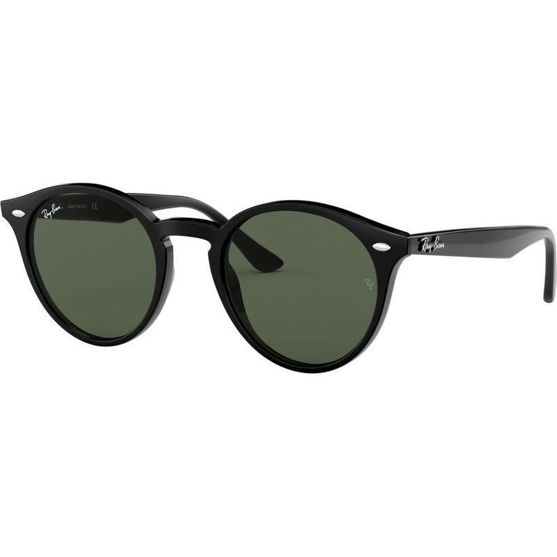 RB2180, Black/Dark Green Lenses 49 Eye Size