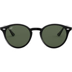 RB2180, Black/Dark Green Lenses 49 Eye Size