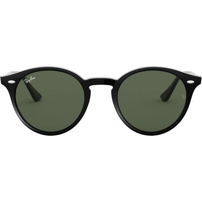 RB2180, Black/Dark Green Lenses 49 Eye Size