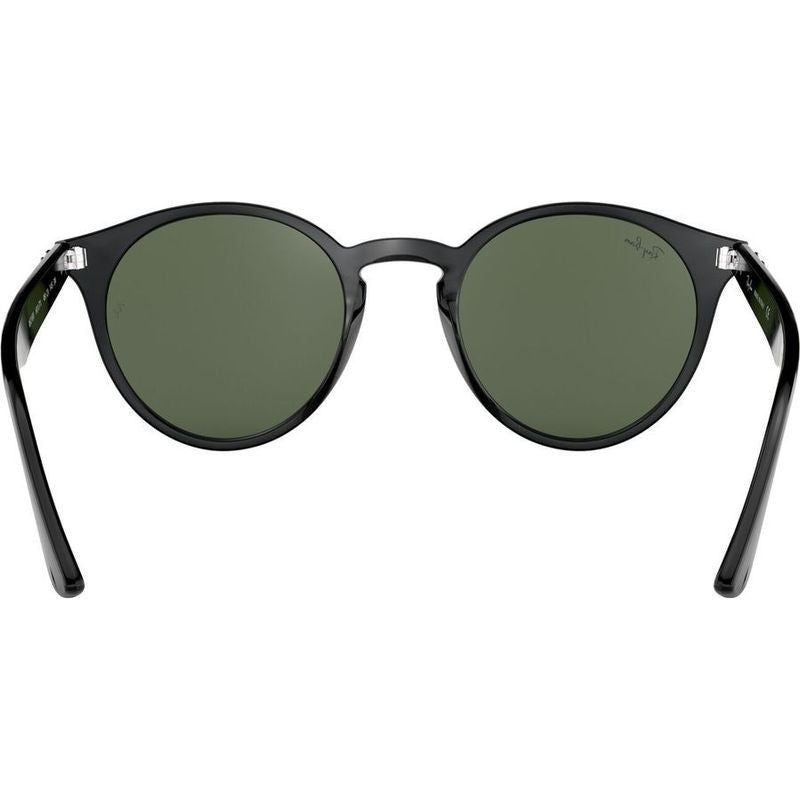 RB2180, Black/Dark Green Lenses 49 Eye Size
