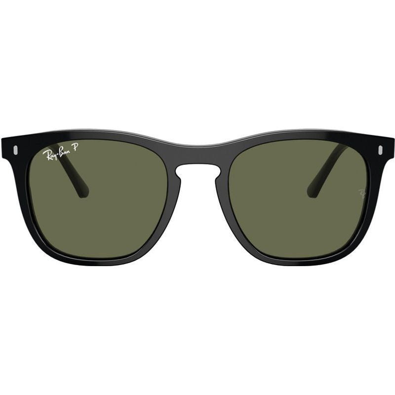 RB2210F, Black/Green Polarised Glass Lenses