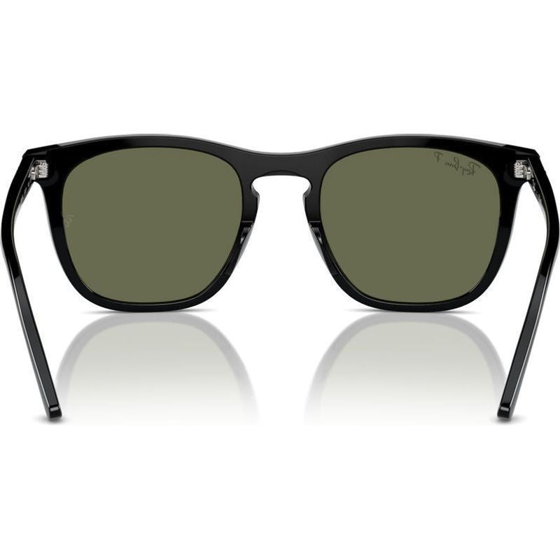 RB2210F, Black/Green Polarised Glass Lenses