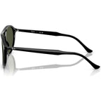 RB2215, Black/Green Glass Lenses 56 Eye Size