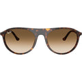 RB2215, Havana/Brown Clear Gradient Glass Lenses 56 Eye Size