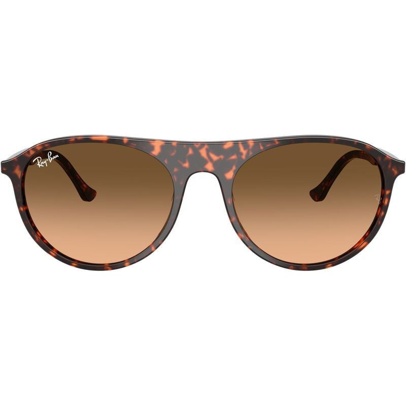 RB2215, Havana Red Tortoiseshell/Black Pink Gradient Glass Lenses 56 Eye Size