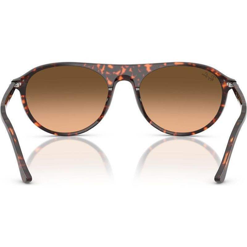RB2215, Havana Red Tortoiseshell/Black Pink Gradient Glass Lenses 56 Eye Size
