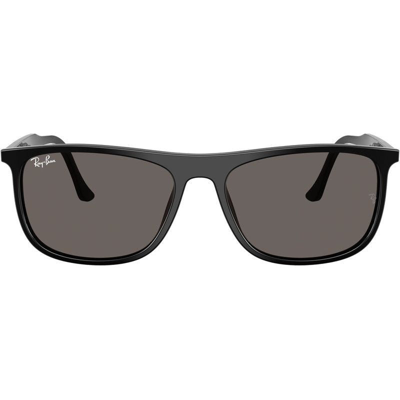 RB2216, Black/Dark Grey Glass Lenses 58 Eye Size
