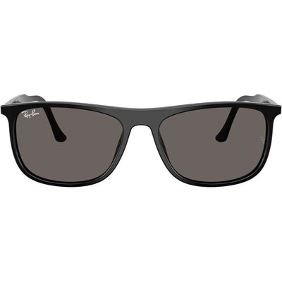 RB2216, Black/Dark Grey Glass Lenses 58 Eye Size