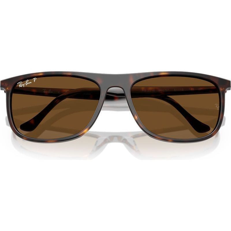 RB2216, Havana/Brown Glass Polarised Lenses 58 Eye Size