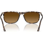 RB2216, Havana Yellow Tortoiseshell/Brown Gradient Glass Lenses 58 Eye Size