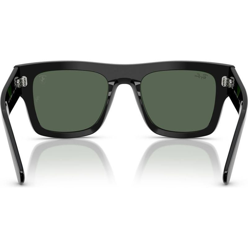 RB2217M, Black/Dark Green Lenses