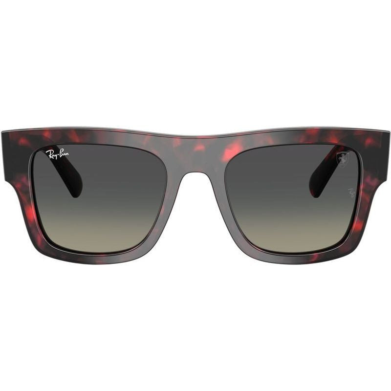 RB2217M, Red Havana/Grey Gradient Lenses
