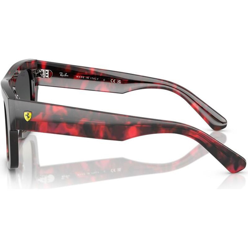 RB2217M, Red Havana/Grey Gradient Lenses