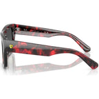 RB2217M, Red Havana/Grey Gradient Lenses