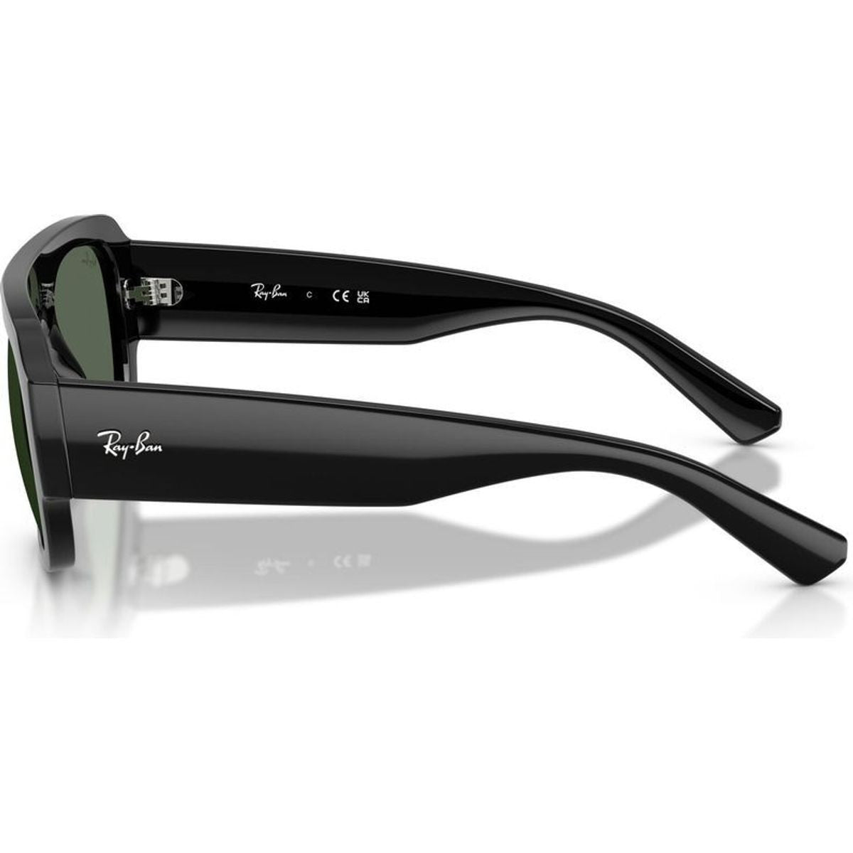 RB2218, Black/Dark Green Lenses