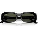 RB2221, Black/Green Glass Lenses 56 Eye Size