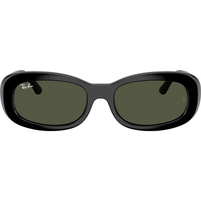RB2221, Black/Green Glass Lenses 56 Eye Size