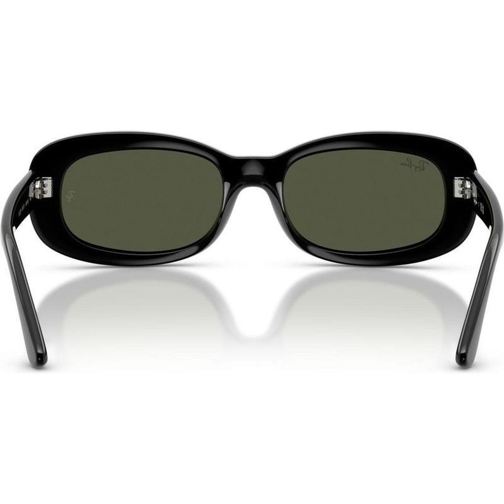 RB2221, Black/Green Glass Lenses 53 Eye Size