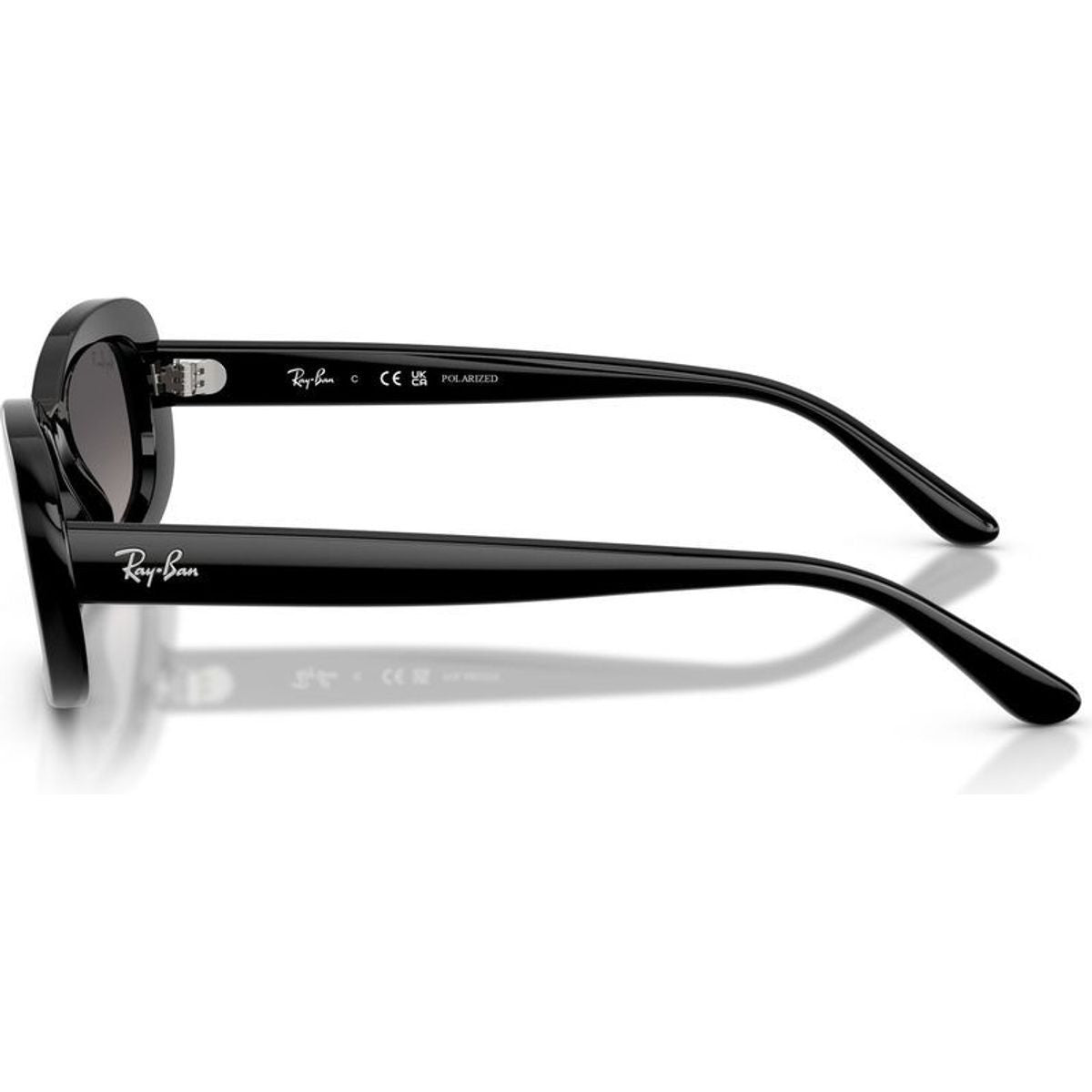 RB2221, Black/Grey Gradient Polarised Glass Lenses 53 Eye Size