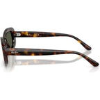 RB2221, Havana/Green Glass Lenses 56 Eye Size